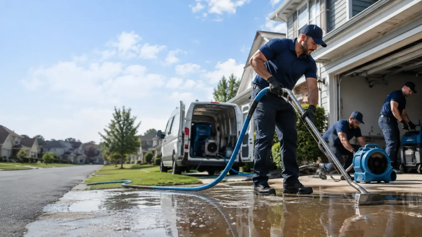 Flood Damage Restoration in Millington, MI